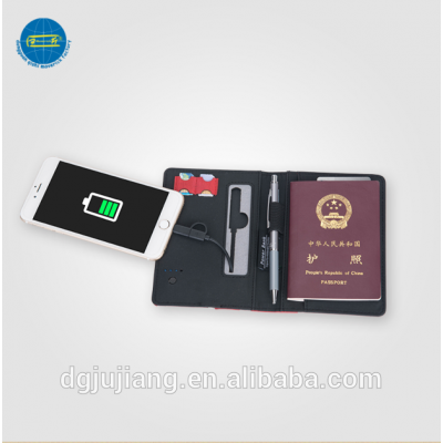 New Items 2018 Travel Passport Holders With 4000Mah Power Bank