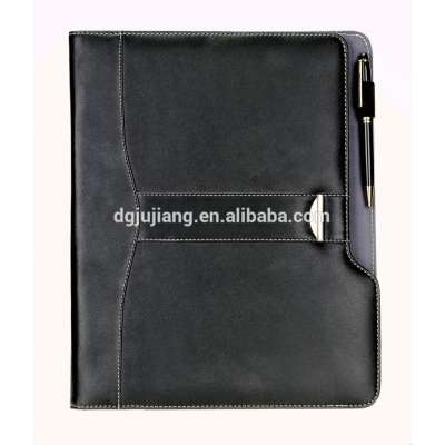 A4 folder with pen holder card holder PU/PVC/leather file package