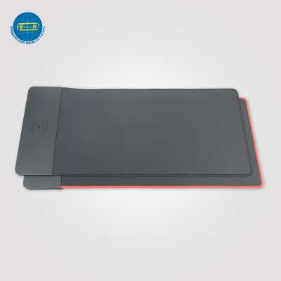 wireless charging rubber mouse pad with customized logo