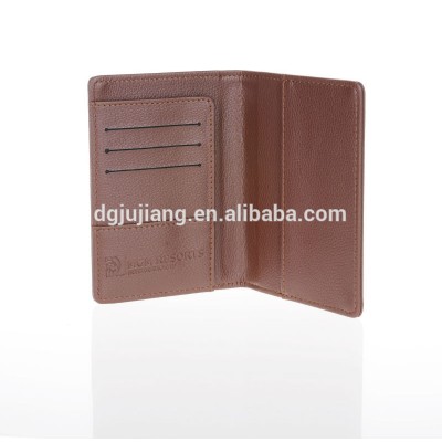 2016 China supply cheap popular Custom personalized leather business passport holder