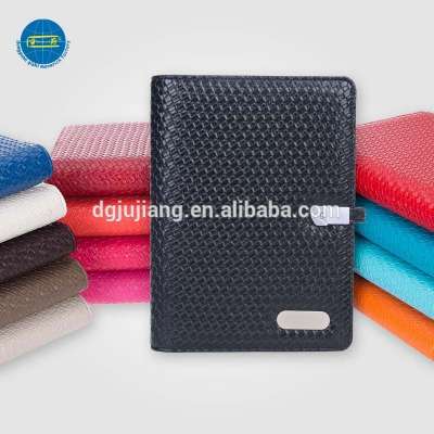 Power bank diary notebook with colored index tab divider Notebook with USB charge phone