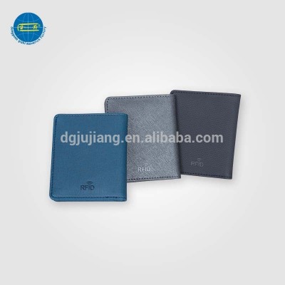 New fabric RFID leather cover business card holder